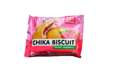Chikalab Печенье протеиновое Chika Biscuit бисквит б/сах 50г лесная малина