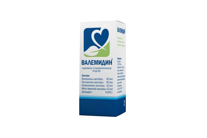 Валемидин капли д/пр внутрь 25мл