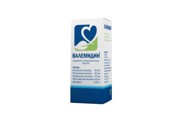 Валемидин капли д/пр внутрь 25мл