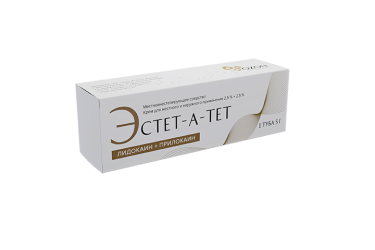Эстет-а-тет 2,5%+2,5% крем д/местн/нар прим 5г