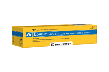 Долгит 5% крем д/нар прим 150г