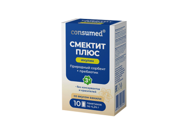 Смектит-Плюс Инулин пор д/пр внутрь саше №10 Консумед