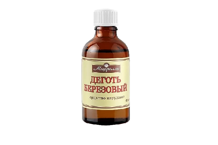 Деготь березовый 40мл Мирролла