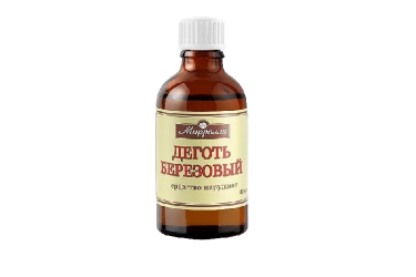Деготь березовый 40мл Мирролла