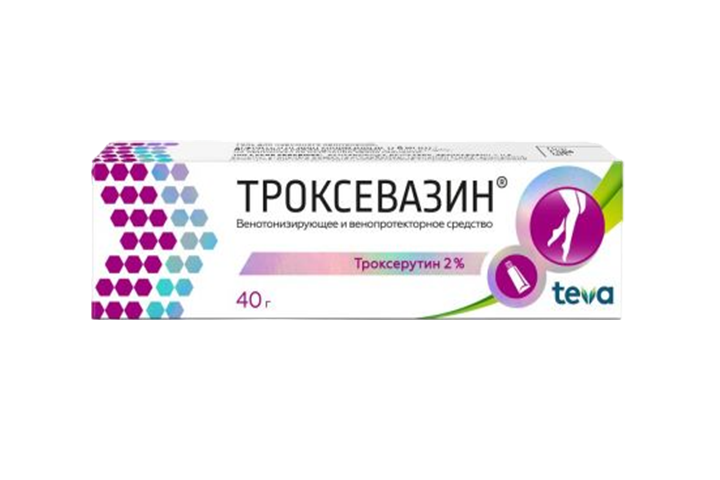 Троксевазин 2% гель 40г