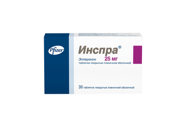 Инспра 25мг табл п/пл/о №30