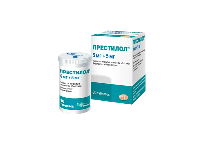 Престилол 5мг+5мг табл п/пл/о №30