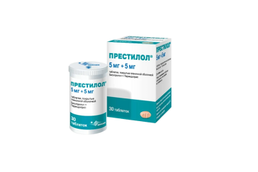 Престилол 5мг+5мг табл п/пл/о №30