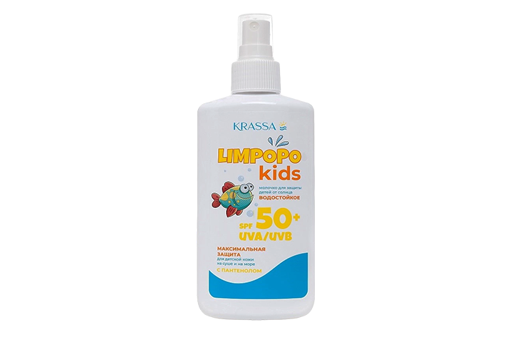Krassa Limpopo Kids Молочко д/защиты детей от солнца SPF50+ 150мл