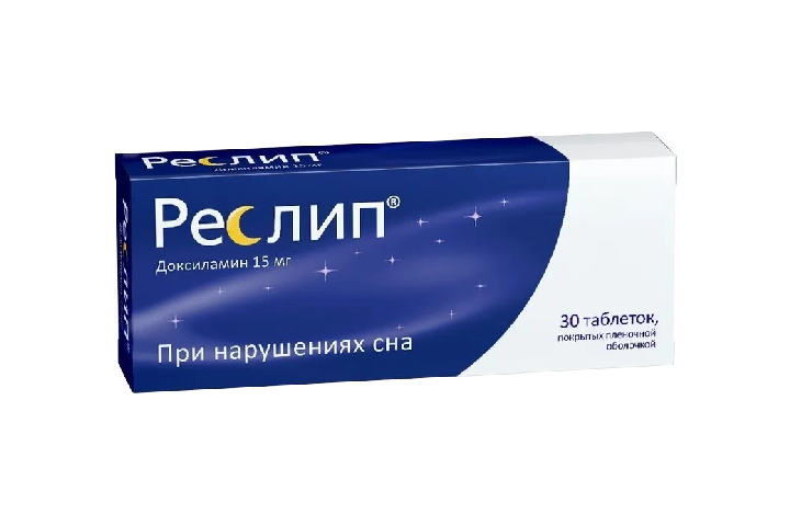 Реслип 15мг табл п/пл/о №30