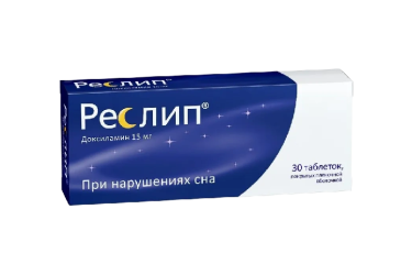 Реслип 15мг табл п/пл/о №30