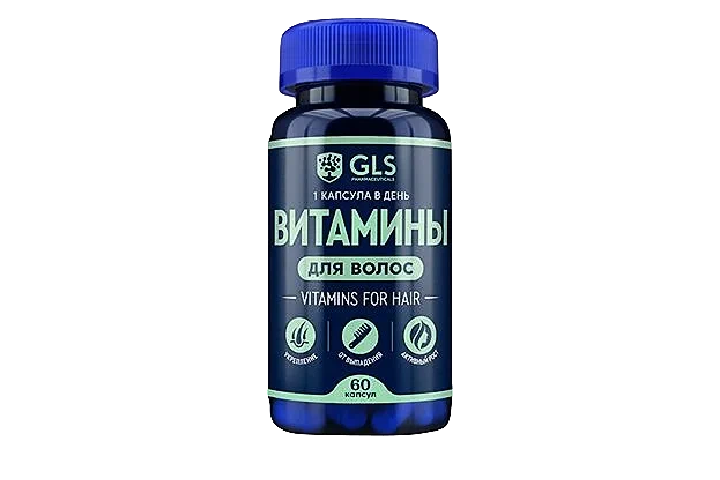 GLS Витамины д/волос капс №60