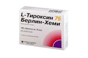 L-Тироксин 75 Берлин Хеми табл №100