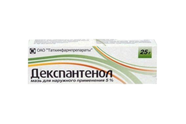 Декспантенол 5% мазь д/нар прим 25г