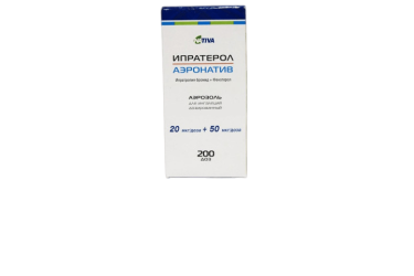 Ипратерол-аэронатив 20мкг + 50мкг/доза 200доз