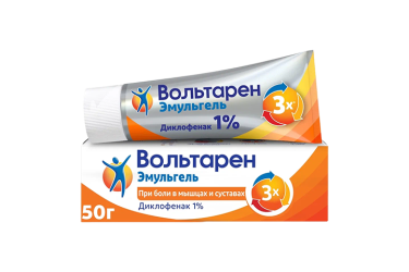 Вольтарен Эмульгель 1% гель д/нар прим 50г