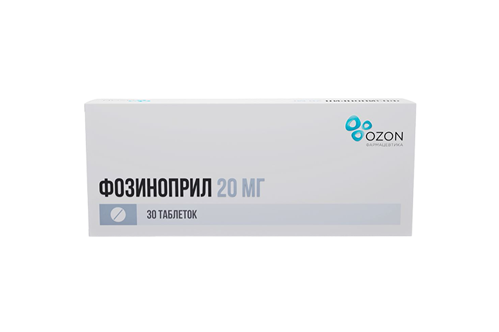 Фозиноприл 20мг табл №30