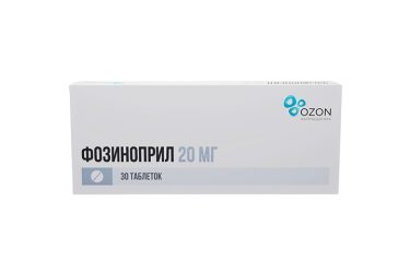 Фозиноприл 20мг табл №30