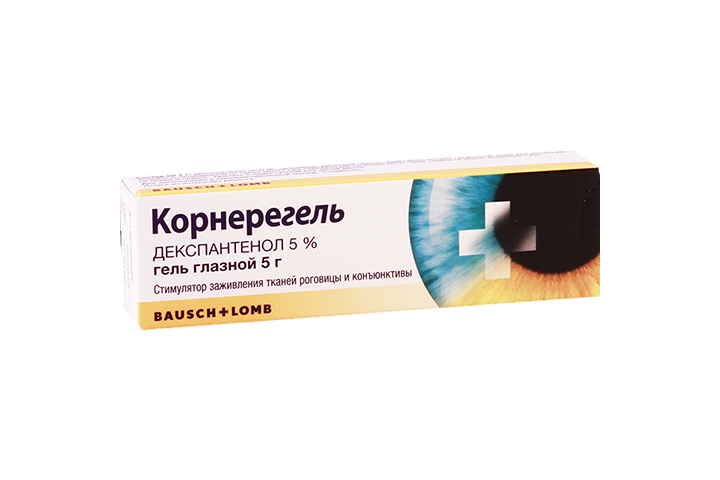 Корнерегель 5% гл гель 5г