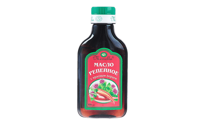 Масло Репейное с красным перцем 100мл