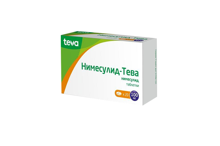 Нимесулид-Тева 100мг табл №20