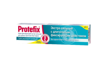 Протефикс крем фиксир экстра сильный гипоаллерг 40мл/47г