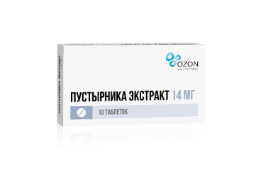 Пустырника экстракт 14мг табл №10