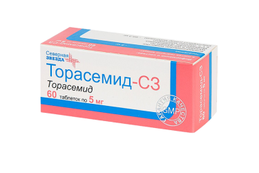 Торасемид-СЗ 5мг табл №60