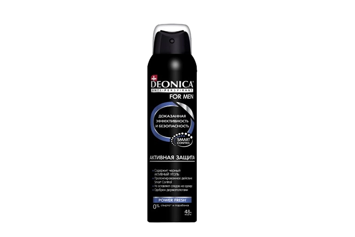 Деоника For Men Антиперсп Активная защита аэр 200мл