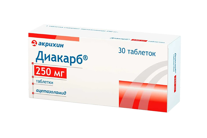Диакарб 250мг табл №30
