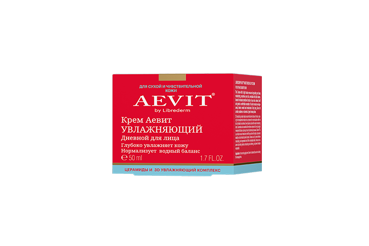 Либридерм Аевит Крем д/лица увлажн Aevit By Librederm дневной 50мл