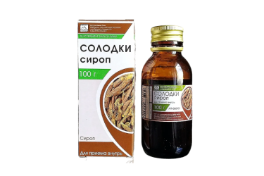 Солодки корня сироп 100г фл/пласт №1 инд/уп