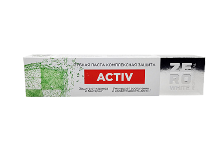 ZeroWhite Зубная паста Active компл защита 100г