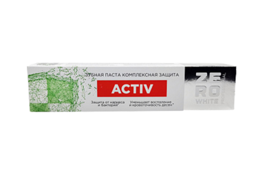 ZeroWhite Зубная паста Active компл защита 100г
