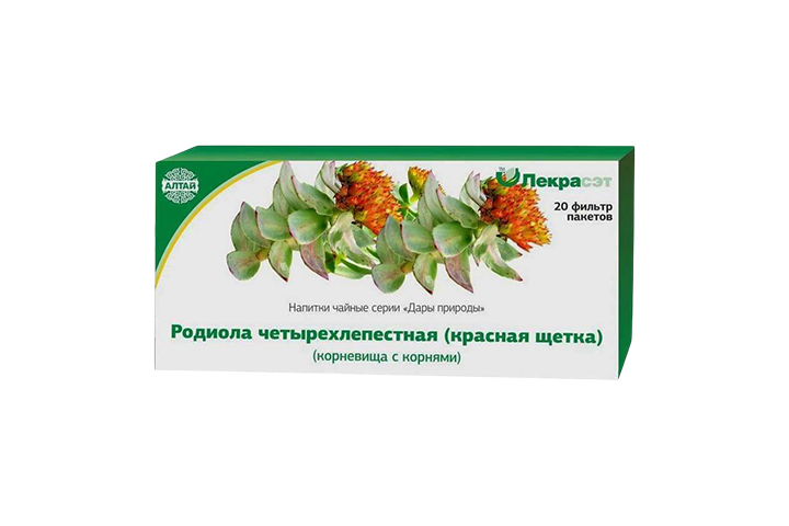 Родиолы четырехчл корневища с корнями ф/п №20