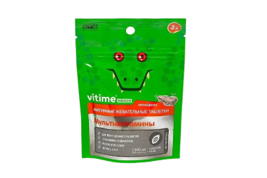 Vitime KidZoo Мультивитамины табл жев №60 какао