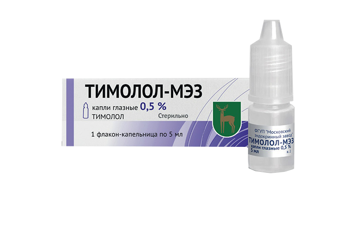 Тимолол-МЭЗ 0,5% гл капли фл/кап 5мл