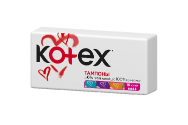 Котекс Тампоны Супер 16шт