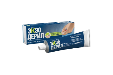 Экзодерил 1% крем д/нар прим 30г