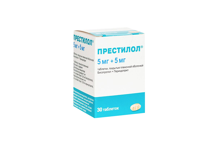 Престилол 5мг+5мг табл п/пл/о №30