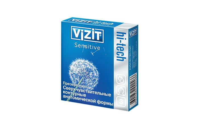 Визит Презервативы Hi-Tech Сенситив сверхчувст №3
