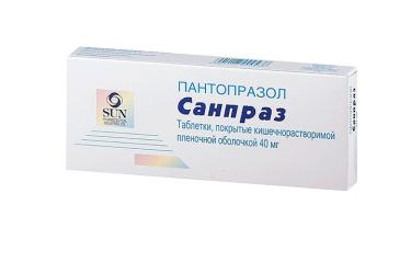 Санпраз 40мг табл п/пл/о кш/раств №30