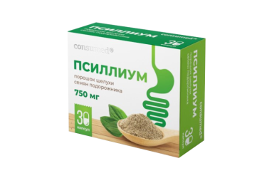 Консумед Псиллиум пор шелухи семян подорожника капс №30