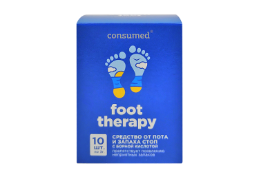 Foot Therapy Средство д/стоп от пота и запаха 3г пак №10 Консумед