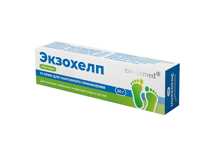 Экзохелп 1% крем д/нар прим 30г Консумед
