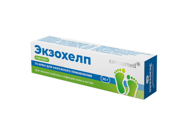 Экзохелп 1% крем д/нар прим 30г Консумед