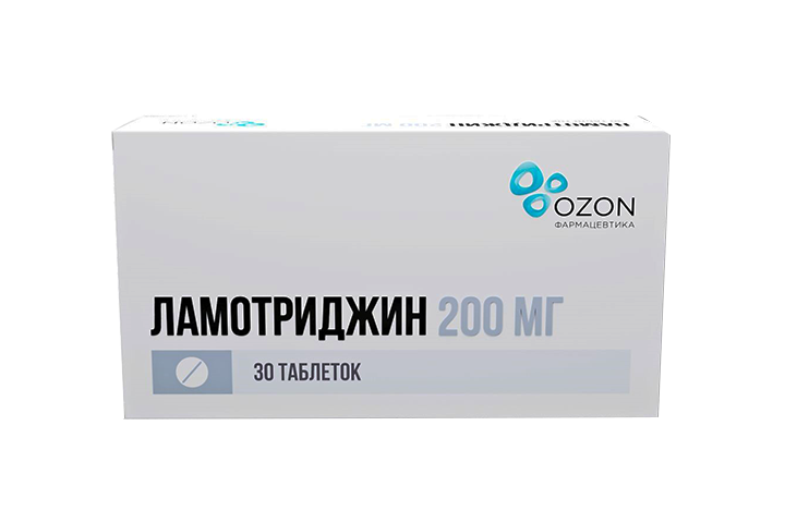 Ламотриджин 200мг табл №30