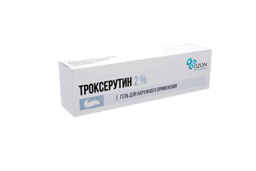 Троксерутин 2% гель д/нар прим 100г