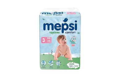 Мепси Подгузники-трусики р.M/6-11кг 58шт