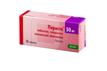 Лориста 50мг табл п/пл/о №30